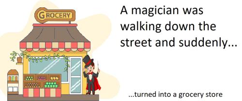 20220404 Magician turned into store
