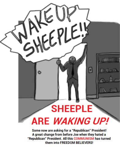 WAKING UP SHEEPLE