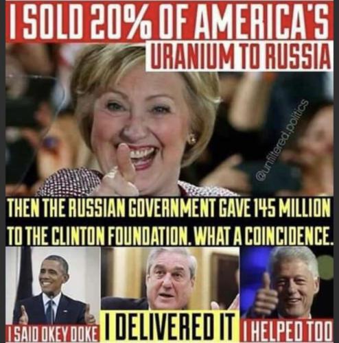 hillary & uraniumg