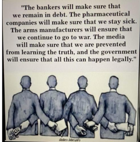 The corrupt powers-that-be mob