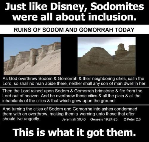 Disney sodomites and inclusion