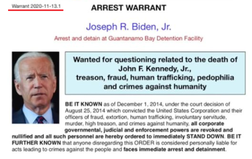 Joe Biden warrant 2