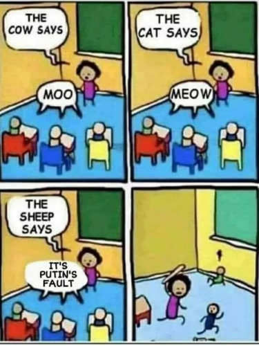mainsream says putin