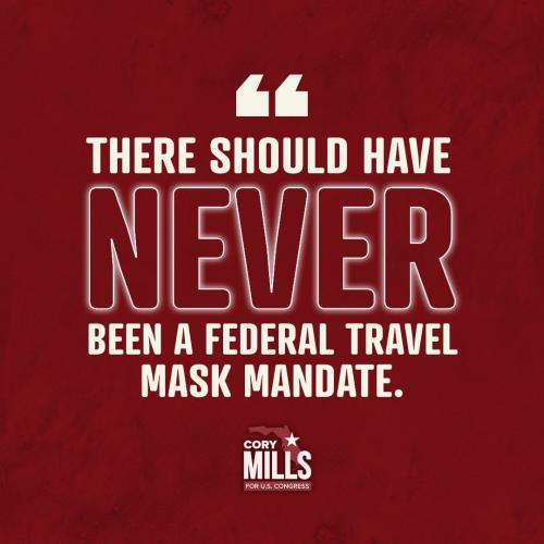 Never a mask mandate