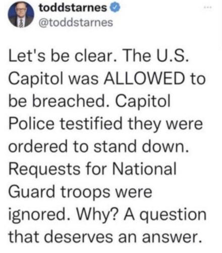 Capitol breach allowed