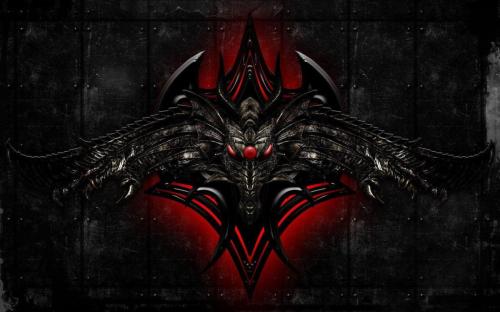 blk red dragon