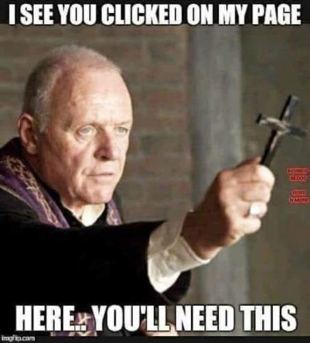 Crucifix - Here, you'll need this