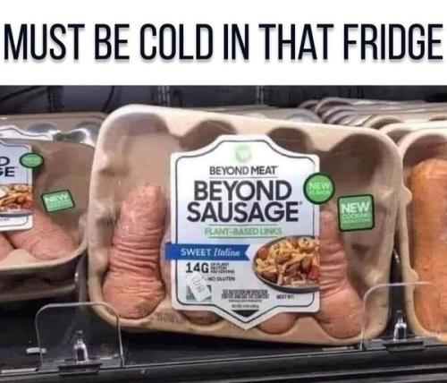 cold in the fridge