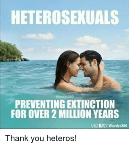 M heterosexuals