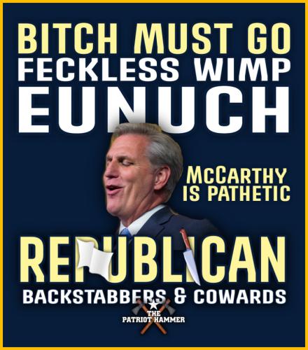 mccarthy must go