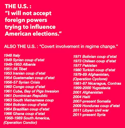 regime change
