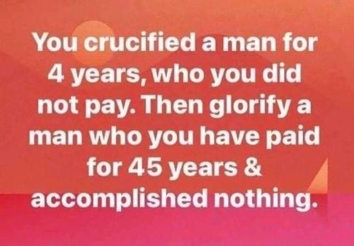 crucified