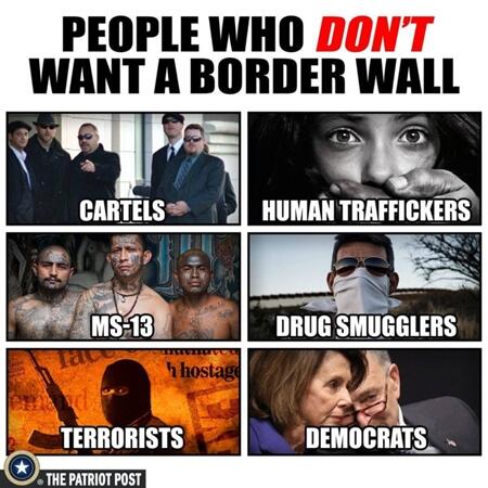 who doesnt want a border wall