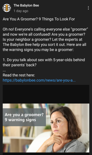 Groomer