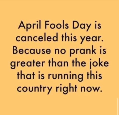 april fools cancelled
