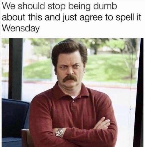 wensday