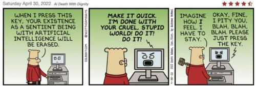 Cartoon - Death with dignity