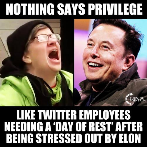PrivilegeTwitterEmployeesNeedingDayRestStressedElon