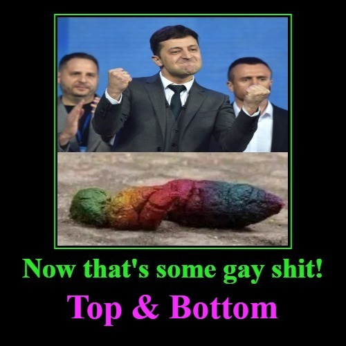 Now thats some gay shit zelensky