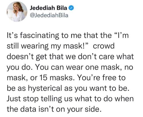 Mask wearing