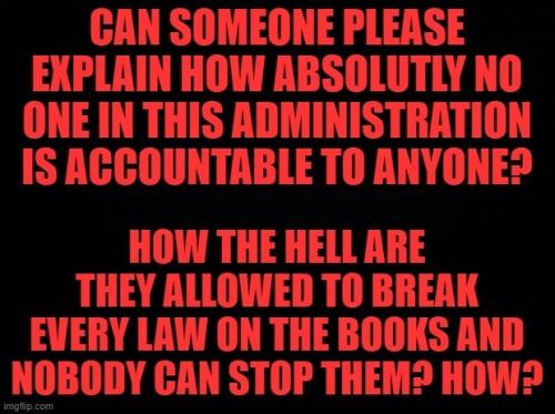 This administrationso corrupt