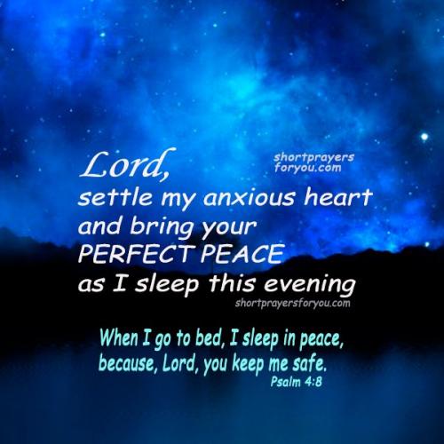 Good Night 6 - I sleep in peace