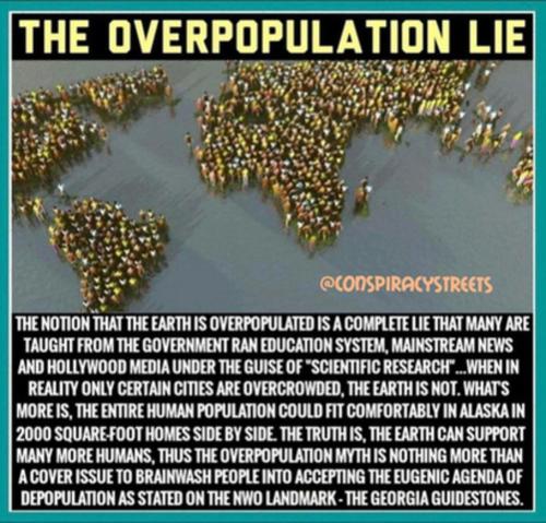 over population lie