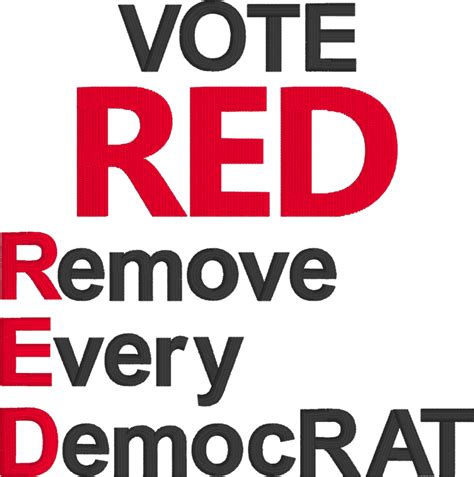 Vote RED
