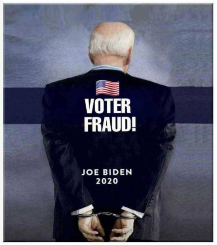 VOTER FRAUD ARREST HIM