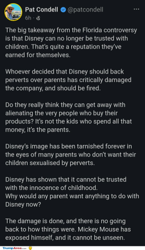 BigTakeawayFloridaControversyDisneyCantBeTrustedWithChildren