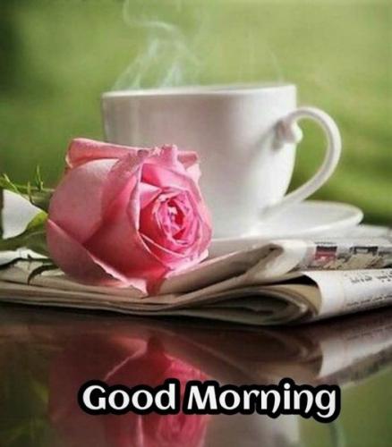 041922 - Coffee, paper, rose