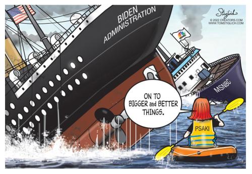 Psaki jumping ship