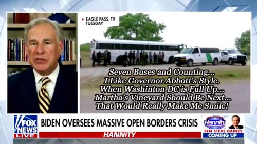 Texas Governor Abbott ~Seven Buses and Counting~