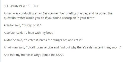 why I joined usaf