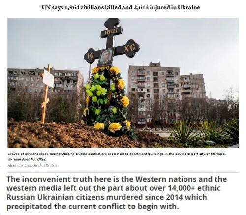 The Inconvenient Truth about Ukrianian war casualties