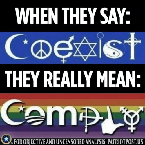coexist is code for comply