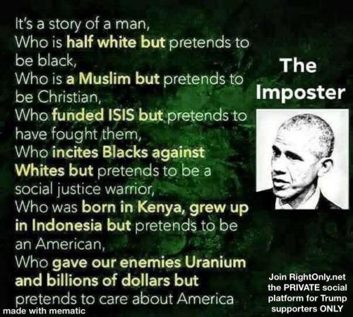 imposter Obama