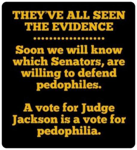 Jackson a vote for pedos
