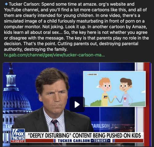 Tucker @ amaze website