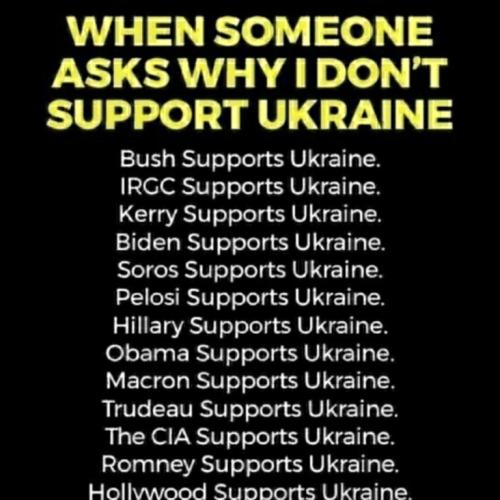 Why I dont Support Ukraine
