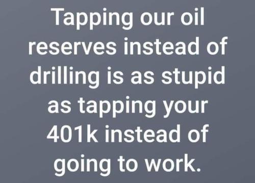 tapping reserves