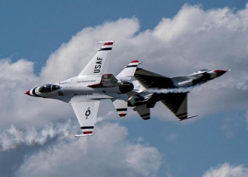 Thunderbirds Passing By