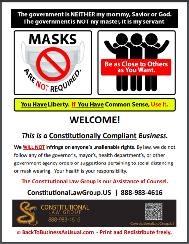 No Masks