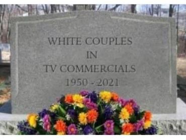 whites in ads