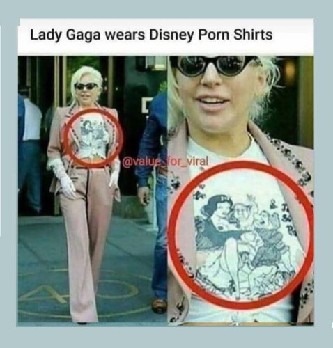 LadyGagaWearsDisneyPorn