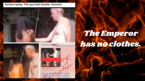 The Emperor has no clothes.
