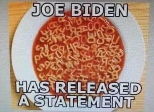 Biden - Joe Biden has released a statement