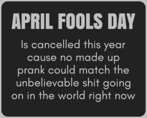 April fools day