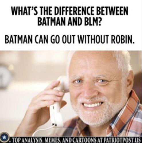 blm and batman