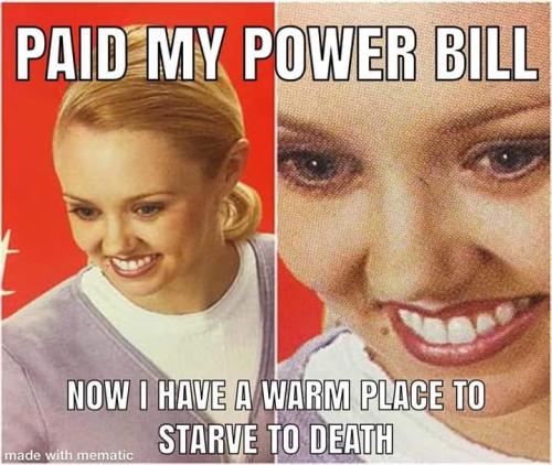 Paid my power bill